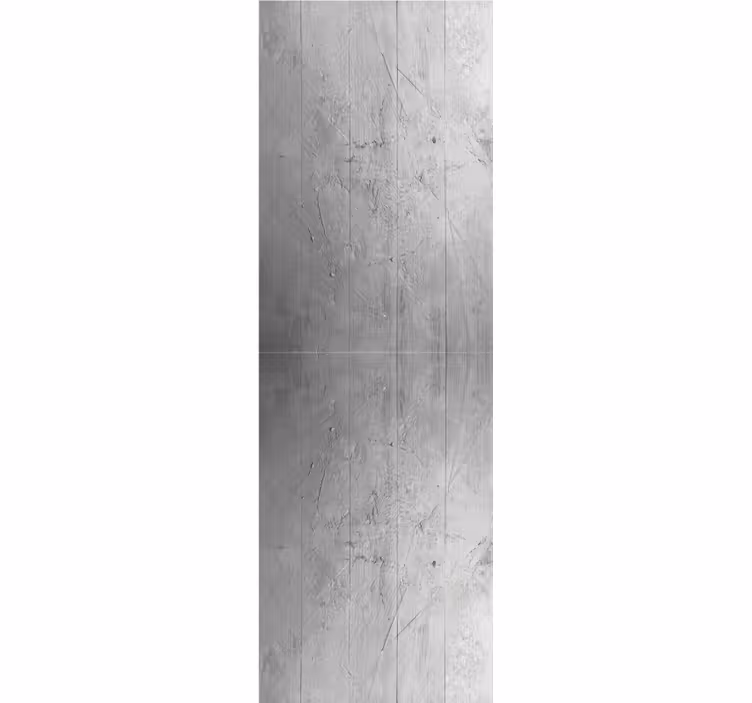 Retro roller blind in raw gray concrete style - TenStickers