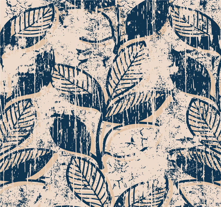 Retro roller blind with grunge vintage design - TenStickers