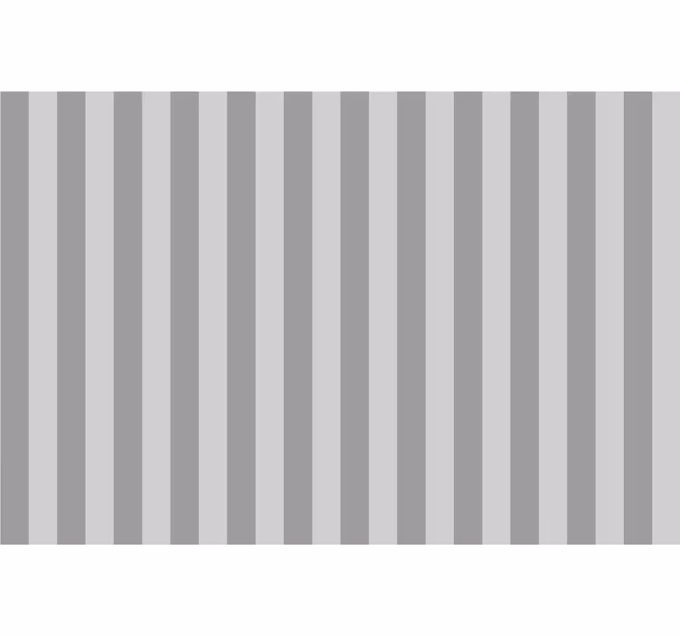 Blind bedroom in vertical stripes hamptons pattern - TenStickers