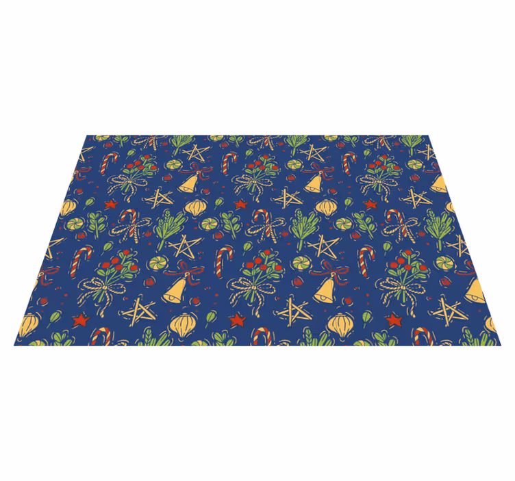 Christmas placemats for festive table decor - TenStickers
