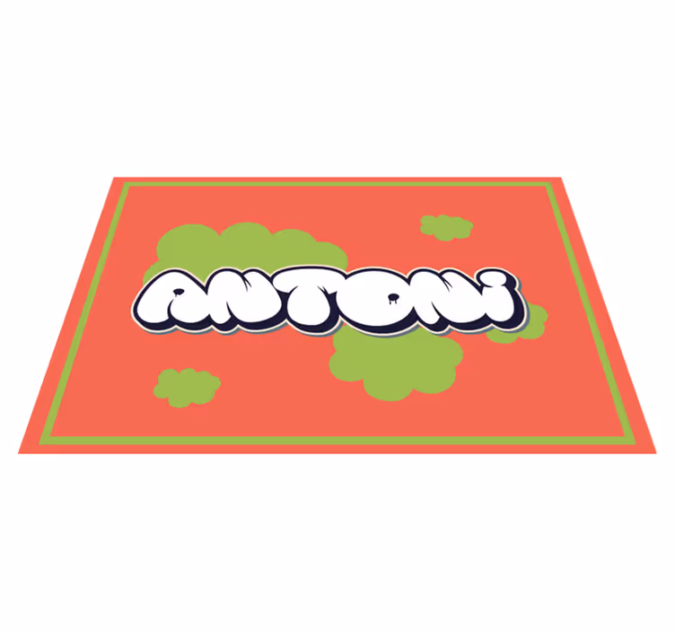 Personalised fun name personalised placemats - TenStickers