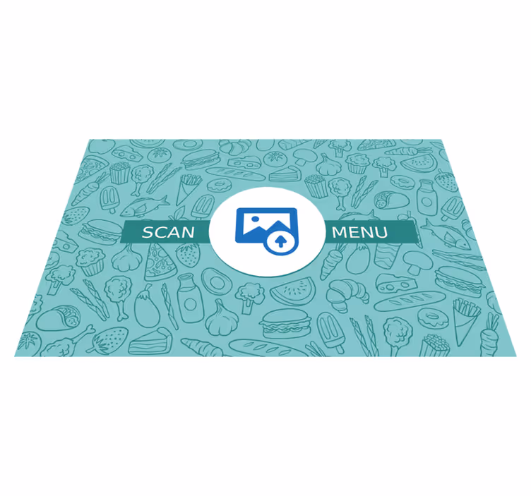 QR Code Menu:This QR code provides access to a menu of items for  - TenStickers