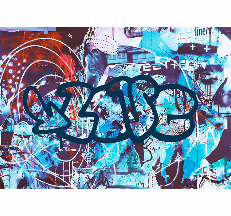Colorful Urban Street Art graffiti wall mural - TenStickers