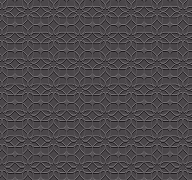 Metal effect wallpaper geometric textured design - TenStickers