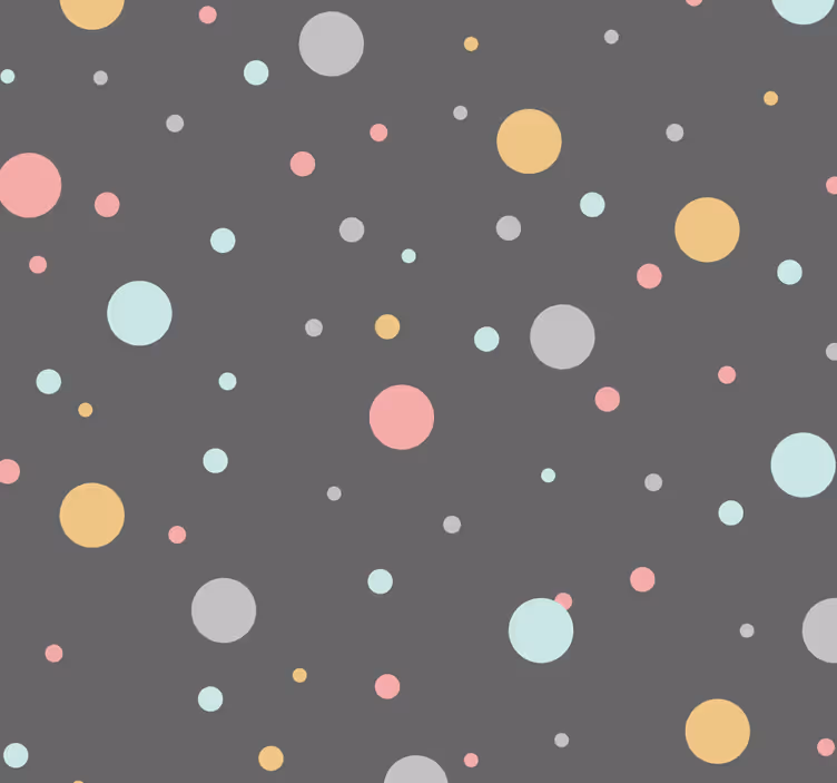 Polka Dot Decor polka dots wallpaper - TenStickers