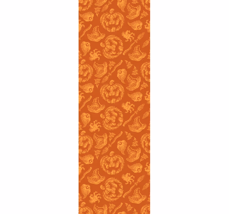 Hand drawn Elements Halloween Wallpaper - TenStickers