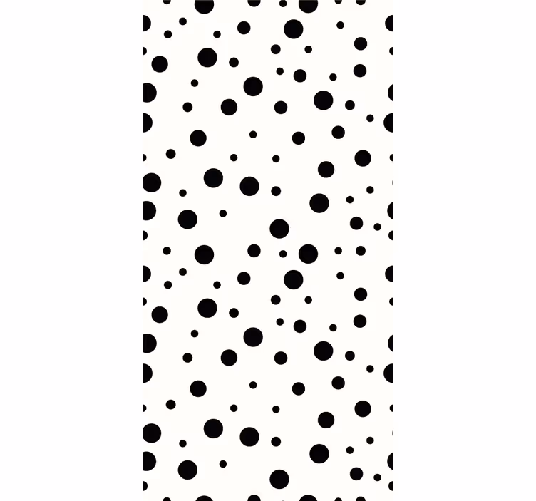 Polka Dots Pattern polka dots wallpaper - TenStickers
