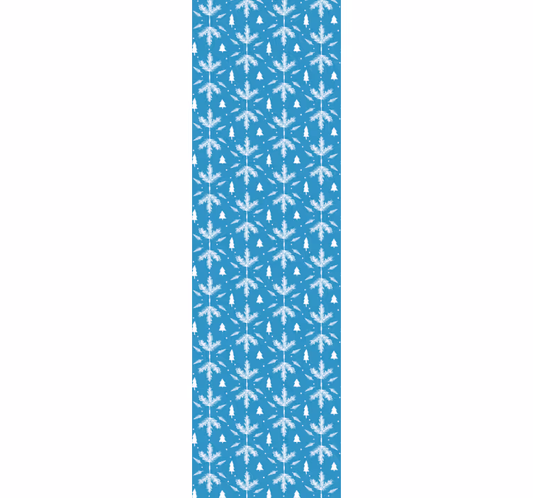 Home office wallpaper intricate snowflakes design - TenStickers
