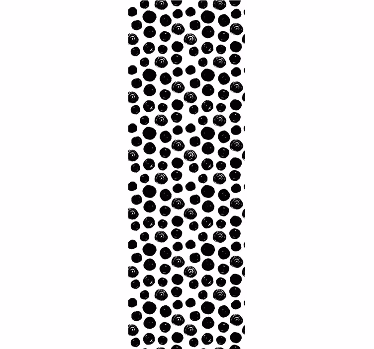 Polka Dot Ensemble polka dots wallpaper - TenStickers