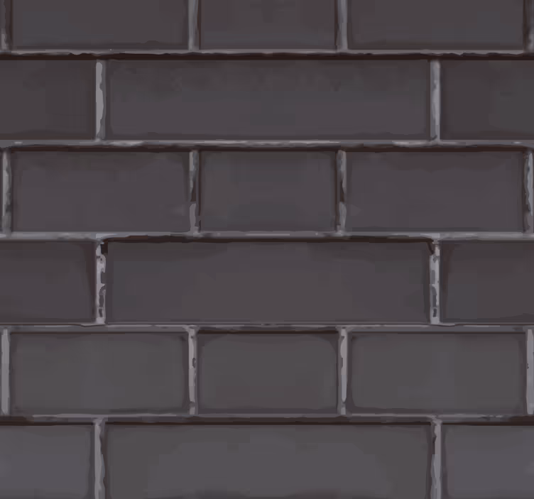 Textured Brick Facade bricks wallpaper - TenStickers
