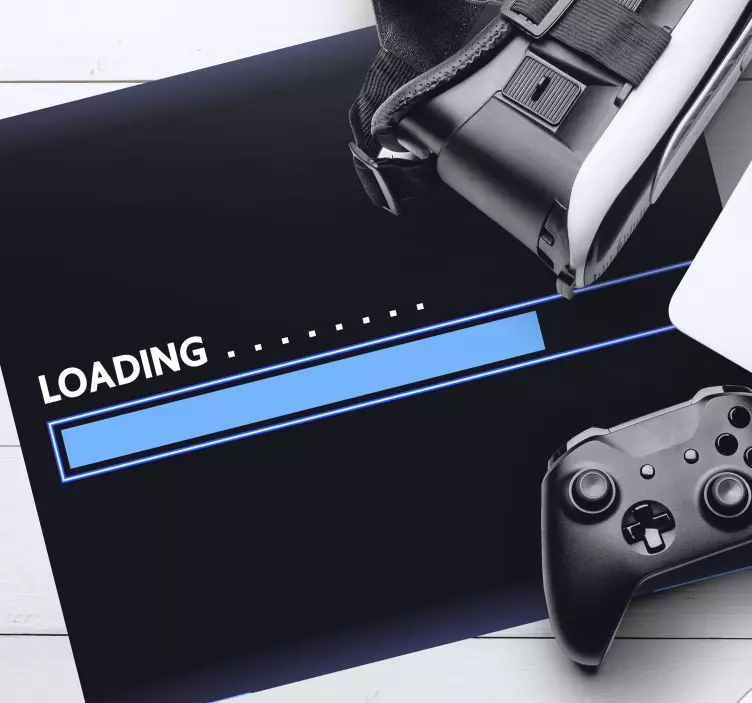 Loading screen gaming mouse pad - TenStickers