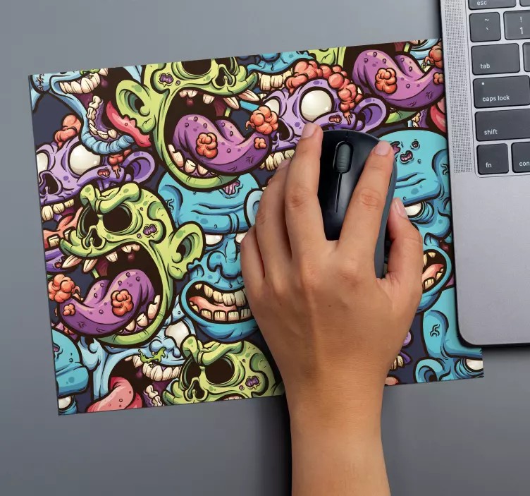 Original zombies gaming mouse pad - TenStickers