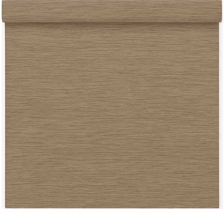 Minimalist brown fabric living room blind - TenStickers