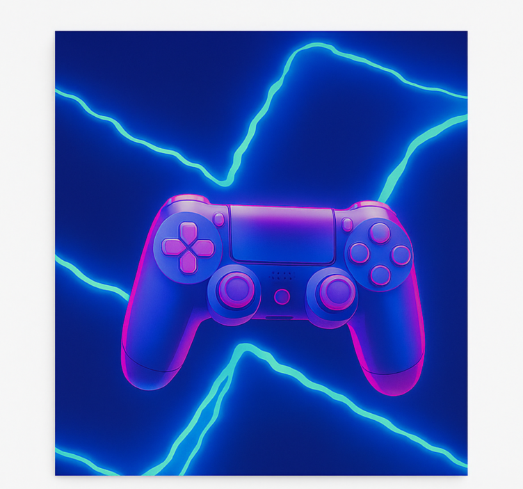 3D Neon X controller blind geek - TenStickers