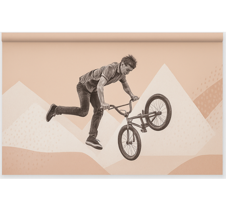 BMX Stunt Action blind teens - TenStickers
