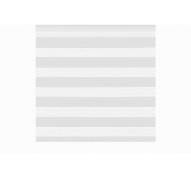 Transparent white stripes  dining room blind - TenStickers
