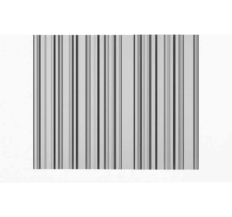 Grey palette vertical stripe  dining room blind - TenStickers