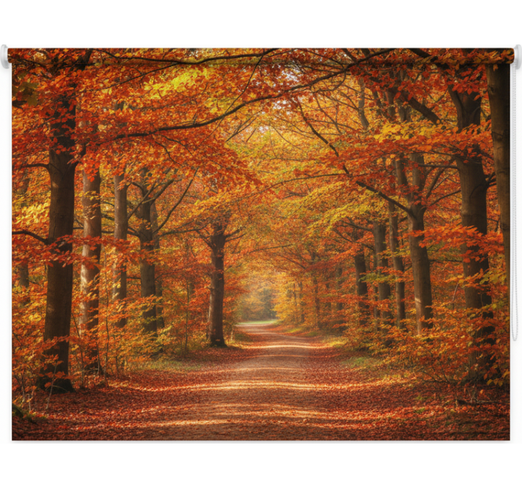 Tree blind autumn leaf canopy - TenStickers