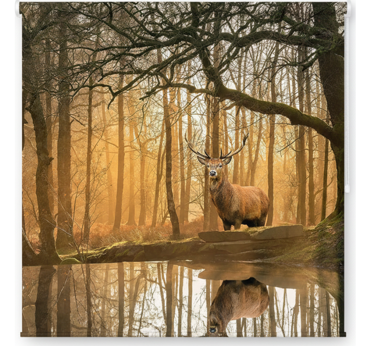 Tree blind at golden stag lake - TenStickers