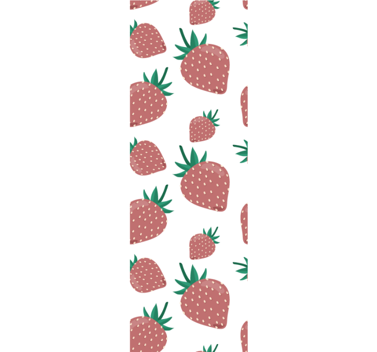 Blind kitchen strawberry design - TenStickers