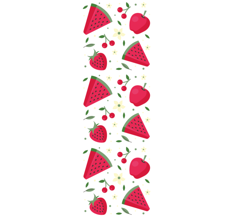 Blind kitchen assorted fruit pattern - TenStickers