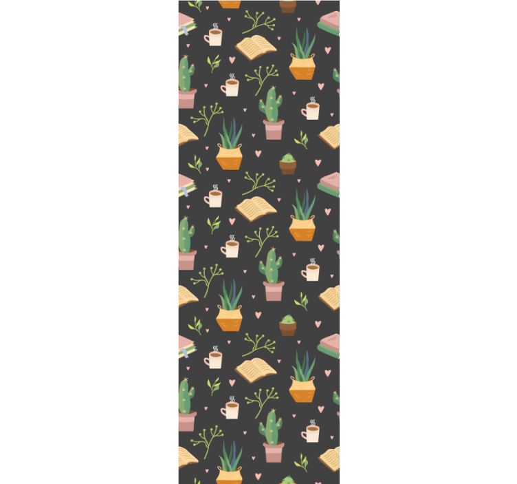 Blind kitchen coffee and books - TenStickers