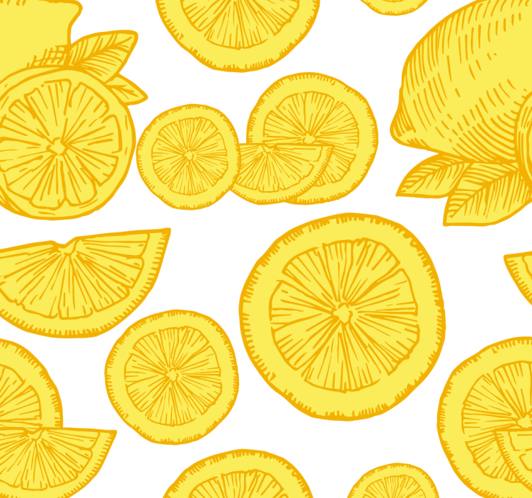 Blind kitchen citrus design - TenStickers