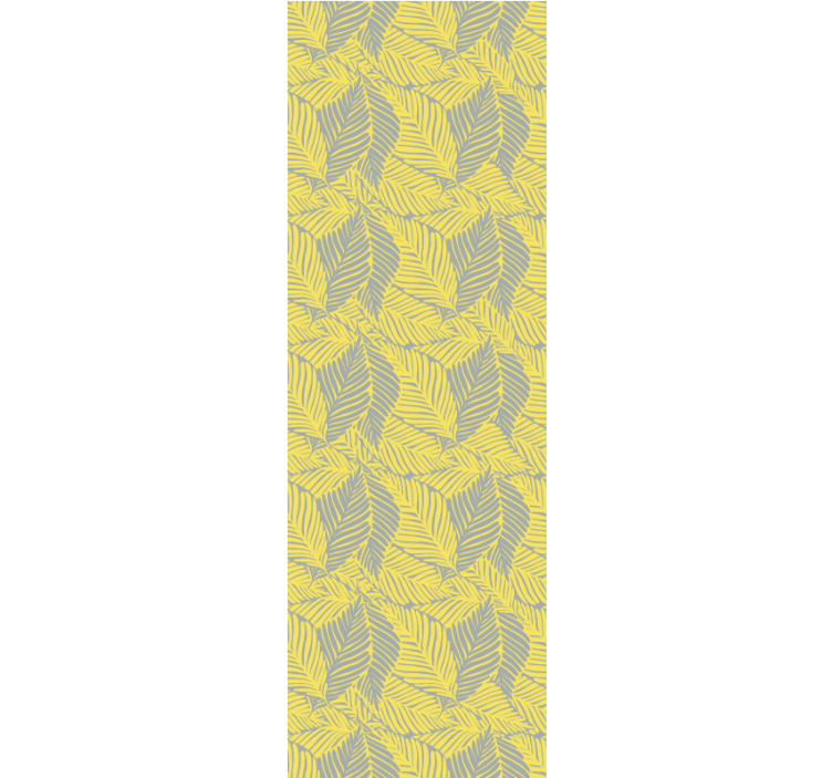 Dining room blind in pantone tropical leaves - TenStickers
