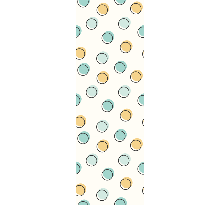 Blind children colorful polka dots - TenStickers