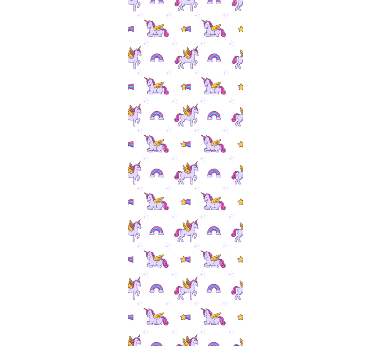 Blind children pink pastel unicorns with wings - TenStickers