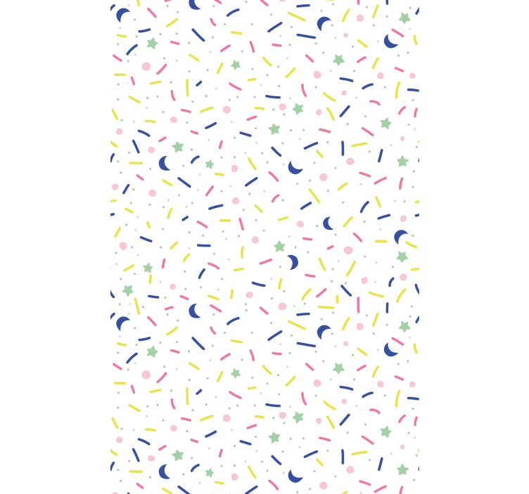 Blind children colorful sprinkles pattern - TenStickers