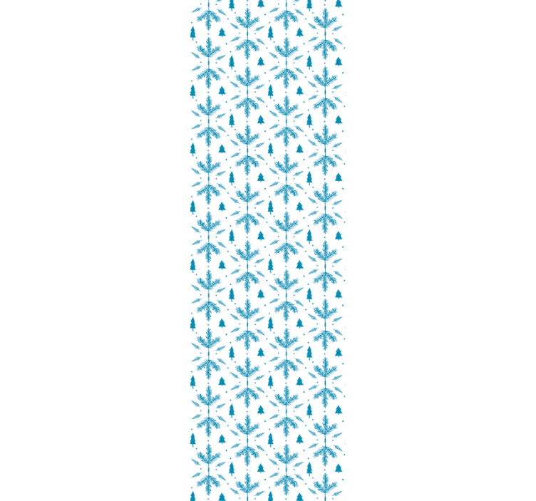 Blind children nordic style seasonal blue - TenStickers