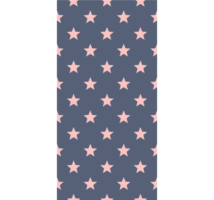 Blind children pink and grey stars - TenStickers