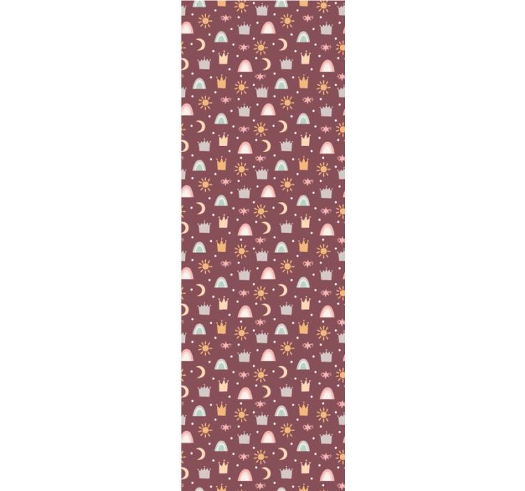 Blind children crowns and rainbows - TenStickers