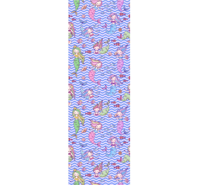 Blind children discovering mermaids - TenStickers