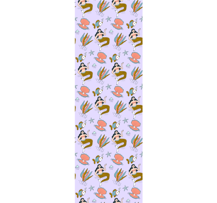 Blind children mermaids and shells adventure kit - TenStickers