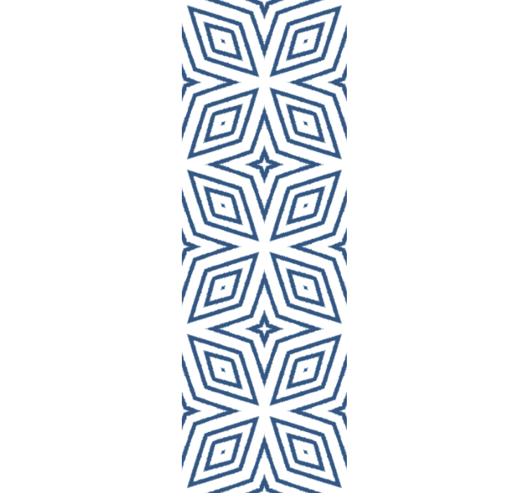 Blind office handcrafted imitation jute diamonds - TenStickers