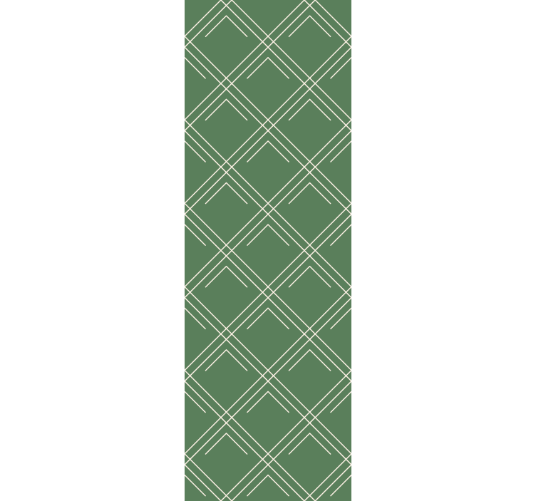 Blind office green elegant squares - TenStickers