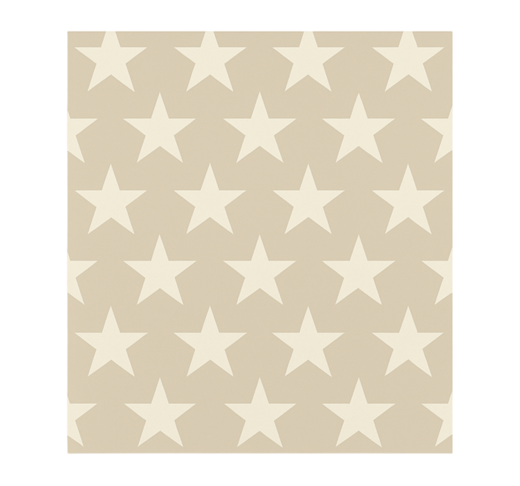 Blind teens beige stars pattern - TenStickers
