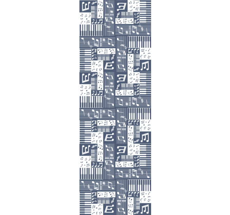 Blind teens musical piano - TenStickers