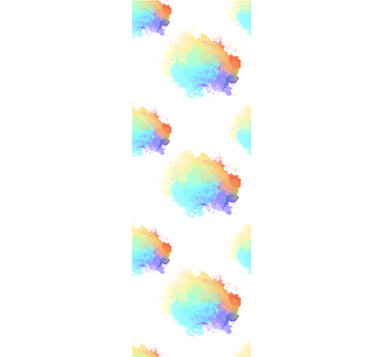 Blind teens colorful splash party - TenStickers