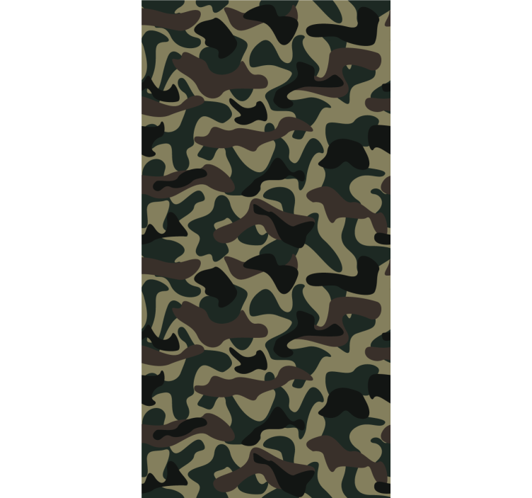 Blind teens camouflage pattern - TenStickers