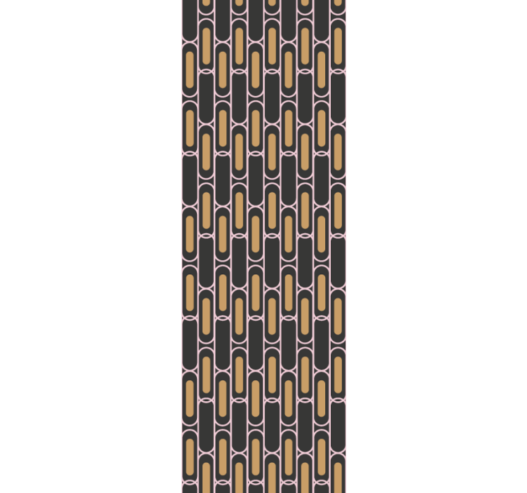 Modern blind with geometric line design - TenStickers