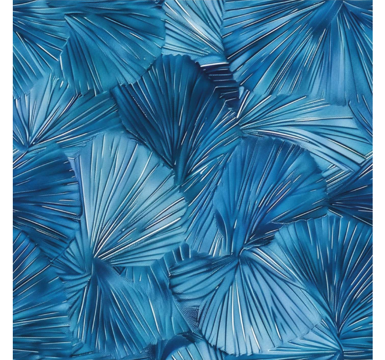 Modern blind with blue visual accents - TenStickers