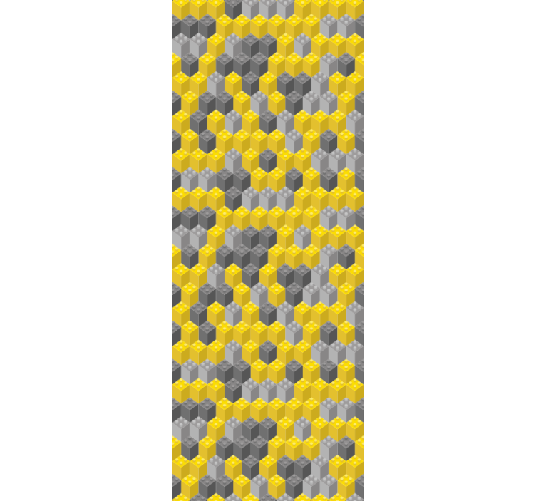 Modern blind in pantone color blocks - TenStickers