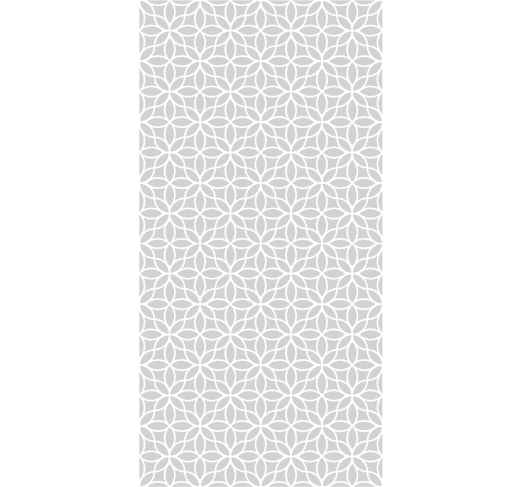 Blind grey stylish gray and white pattern - TenStickers