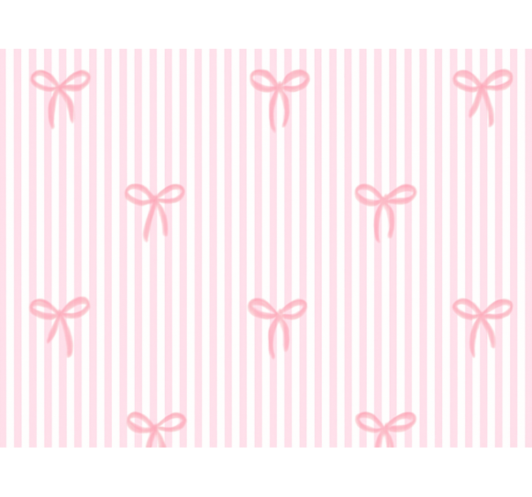 Blind pink with pink stripes and bows - TenStickers