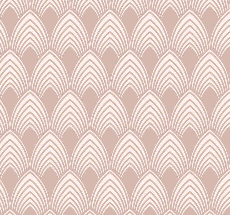 Blind pink vintage geometric pattern - TenStickers