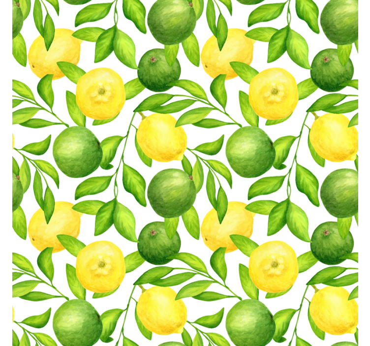 Blind kitchen lemons and limes - TenStickers