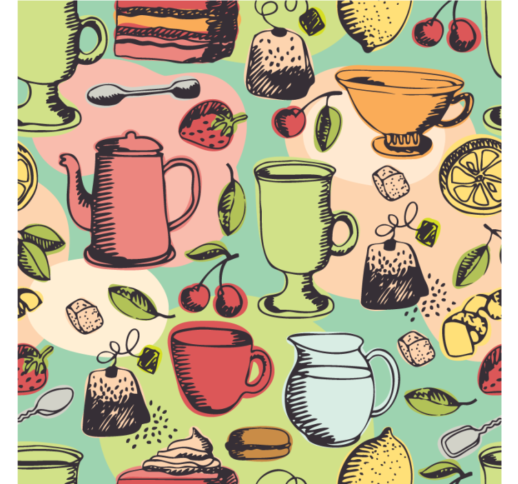 Blind kitchen food storage solutions - TenStickers